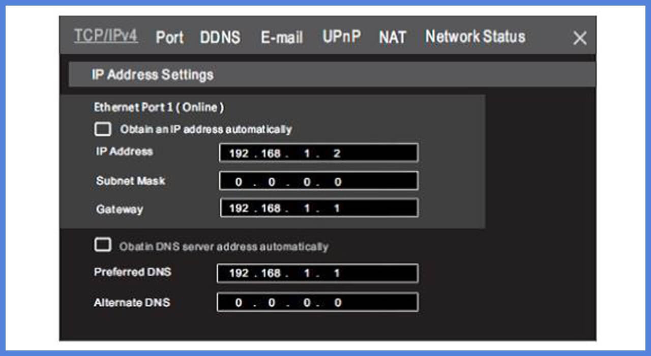 تنظیمات P2P دستگاه DVR و NVR سیماران